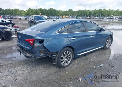 2016 Hyundai Sonata Sport z USA, uszkodzony, nr VIN 5NPE34AF7GH380054